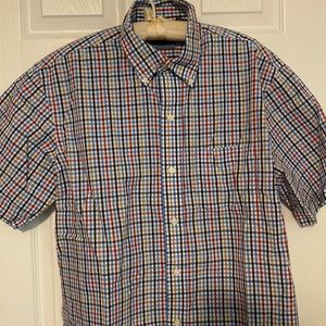 Plaid button down 👔